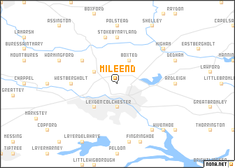 map of Mile End
