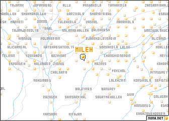 map of Mīleh