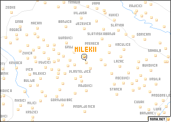 map of Mileki°i