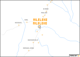 map of Miléléké