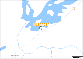 map of Mīl-e Nāder