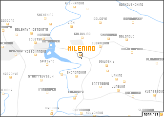 map of Milenino