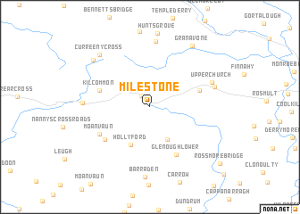 map of Milestone