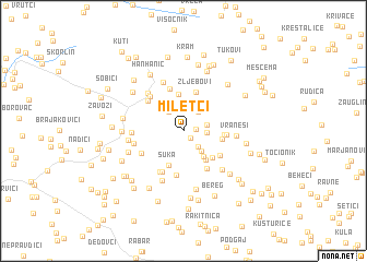 map of Miletci