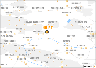 map of Milet