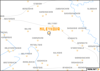 map of Mileykova