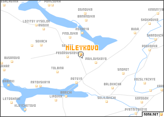 map of Mileykovo