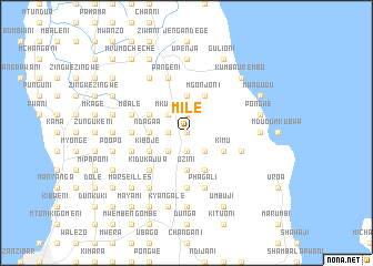 map of Mile