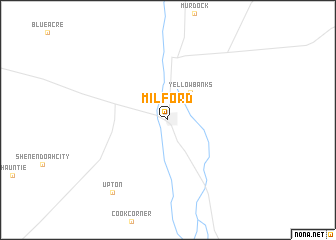 map of Milford