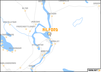 map of Milford