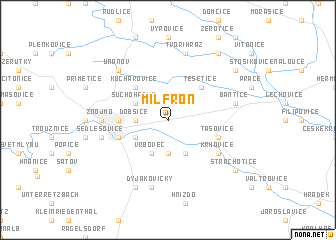 map of Milfron