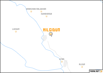 map of Mil\