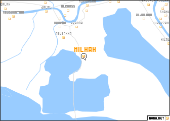 map of Milḩah