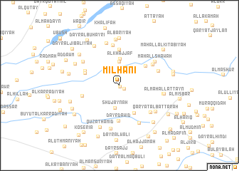 map of Milḩānī