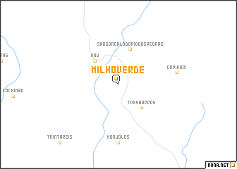 map of Milho Verde