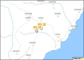 map of Milia