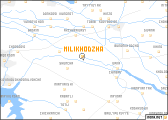 map of Milikhodzha
