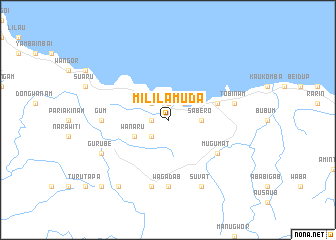 map of Mililamuda