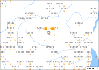 map of Milimbo