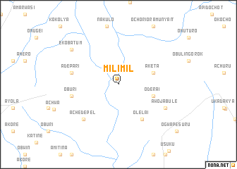 map of Milimil