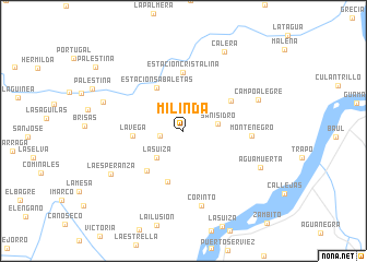 map of Mi Linda