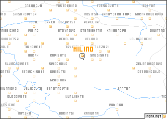 map of Milino