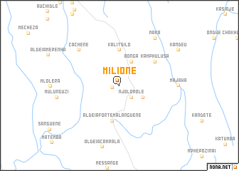map of Milione