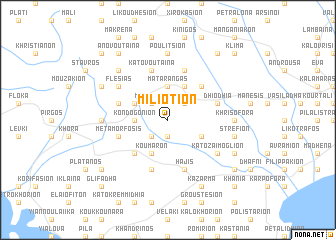 map of Miliótion