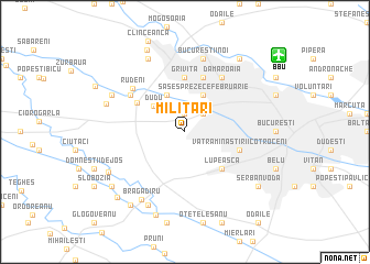 map of Militari