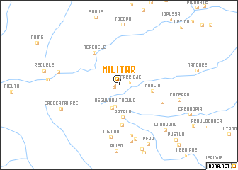 map of Militar