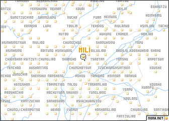map of Mi-li