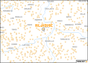 map of Miljkovac