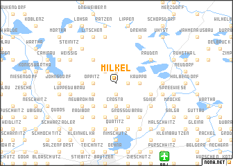 map of Milkel