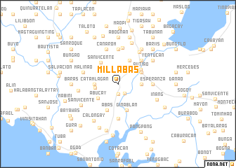 map of Millabas