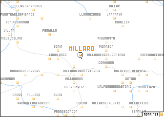 map of Millaró