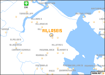 map of Milla Seis