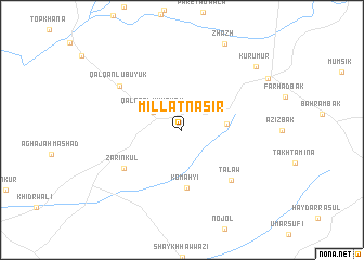 map of Millat Nāşir