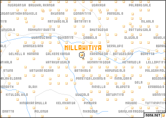 map of Millawitiya