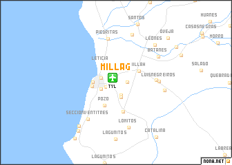 map of Milla 6