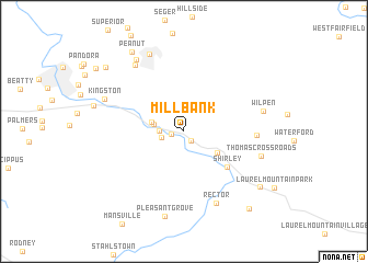 map of Millbank