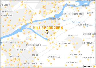 map of Millbrook Park