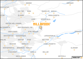 map of Millbrook