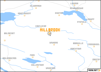 map of Millbrook