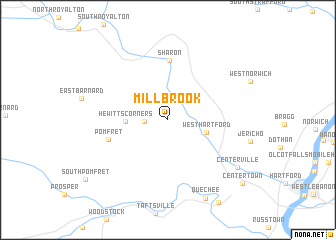 map of Millbrook
