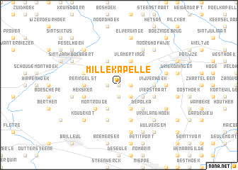 map of Mille Kapelle