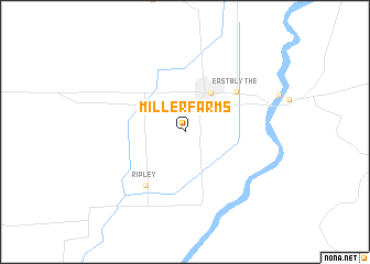 map of Miller Farms