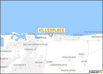 map of Miller Place