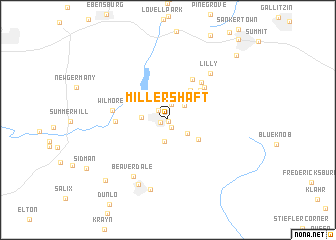 map of Miller Shaft