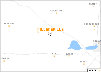 map of Millersville