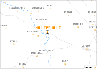 map of Millersville